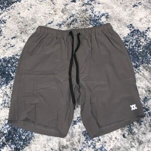 Dixxon Flannel Co The Brad‎ Charcoal Shorts Lined Athletic Stretch Men's Size S